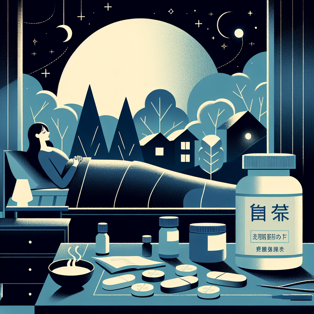 睡眠改善のための生活習慣イラスト
