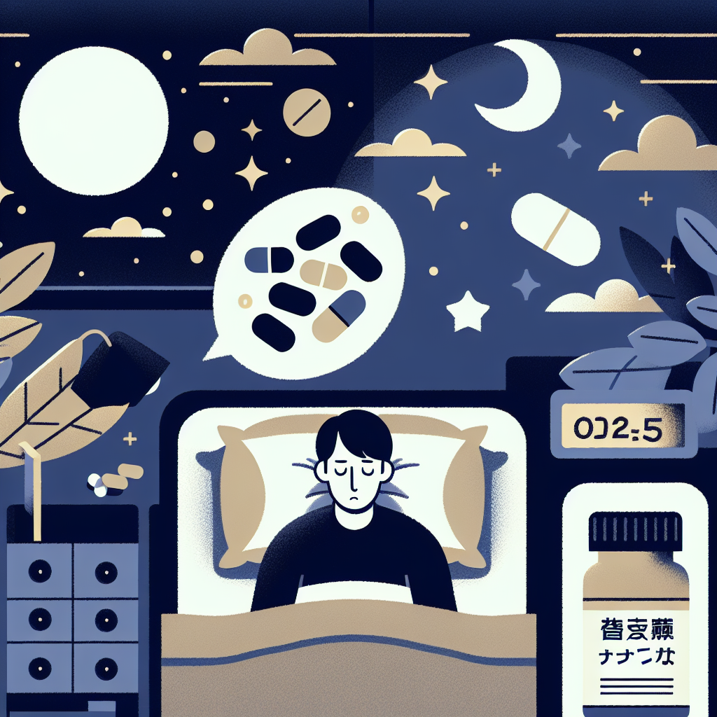 睡眠改善のための生活習慣イラスト