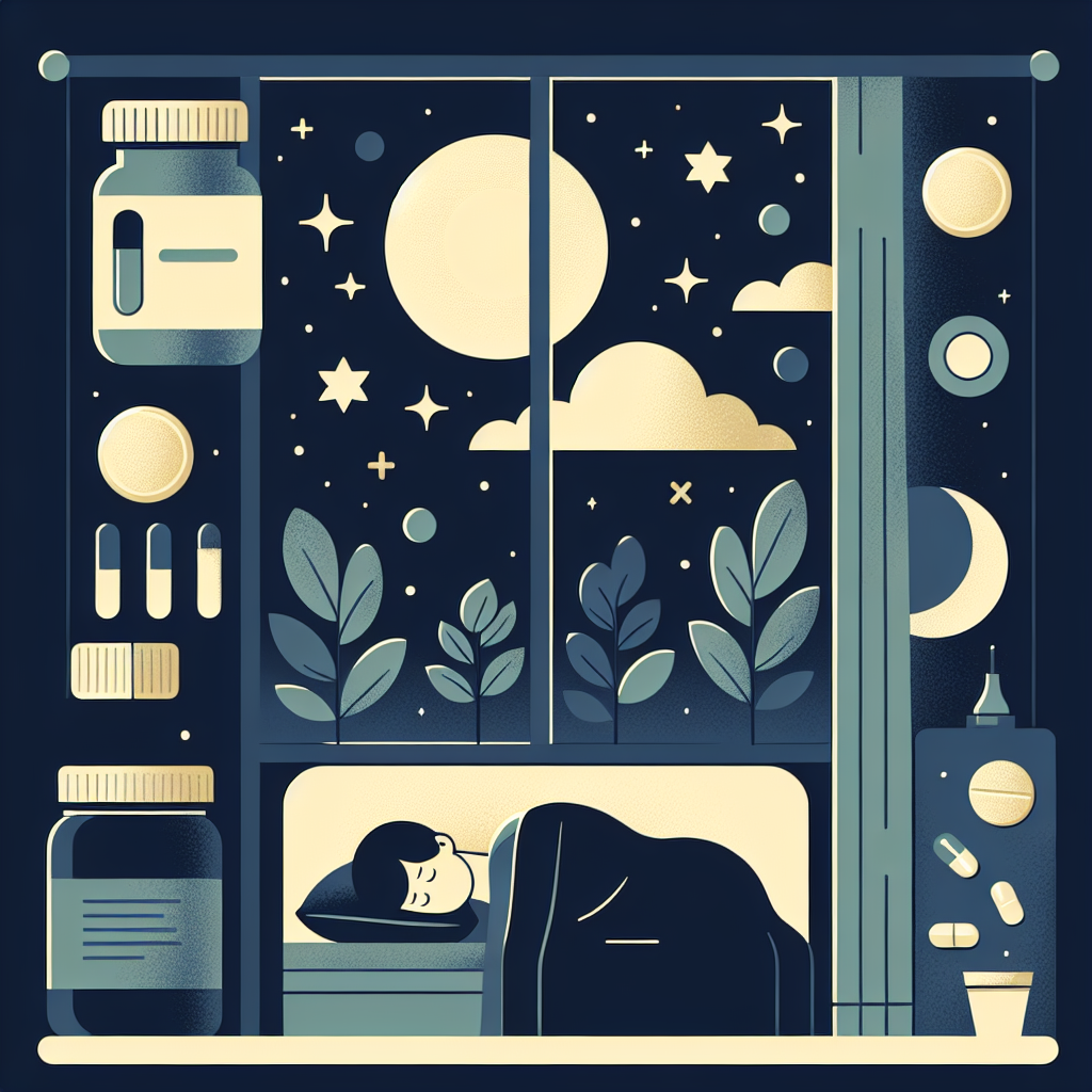 睡眠改善のための生活習慣イラスト