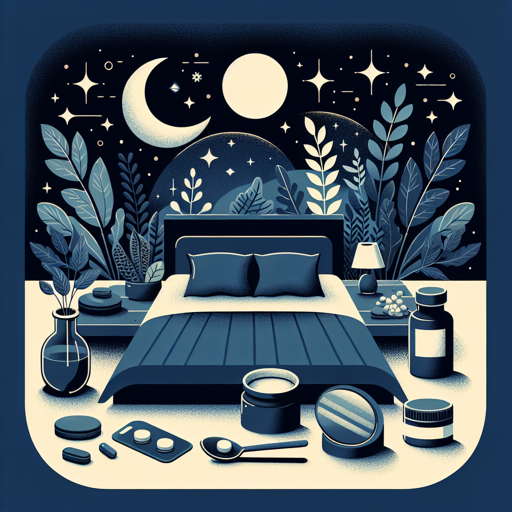 睡眠改善のための生活習慣イラスト
