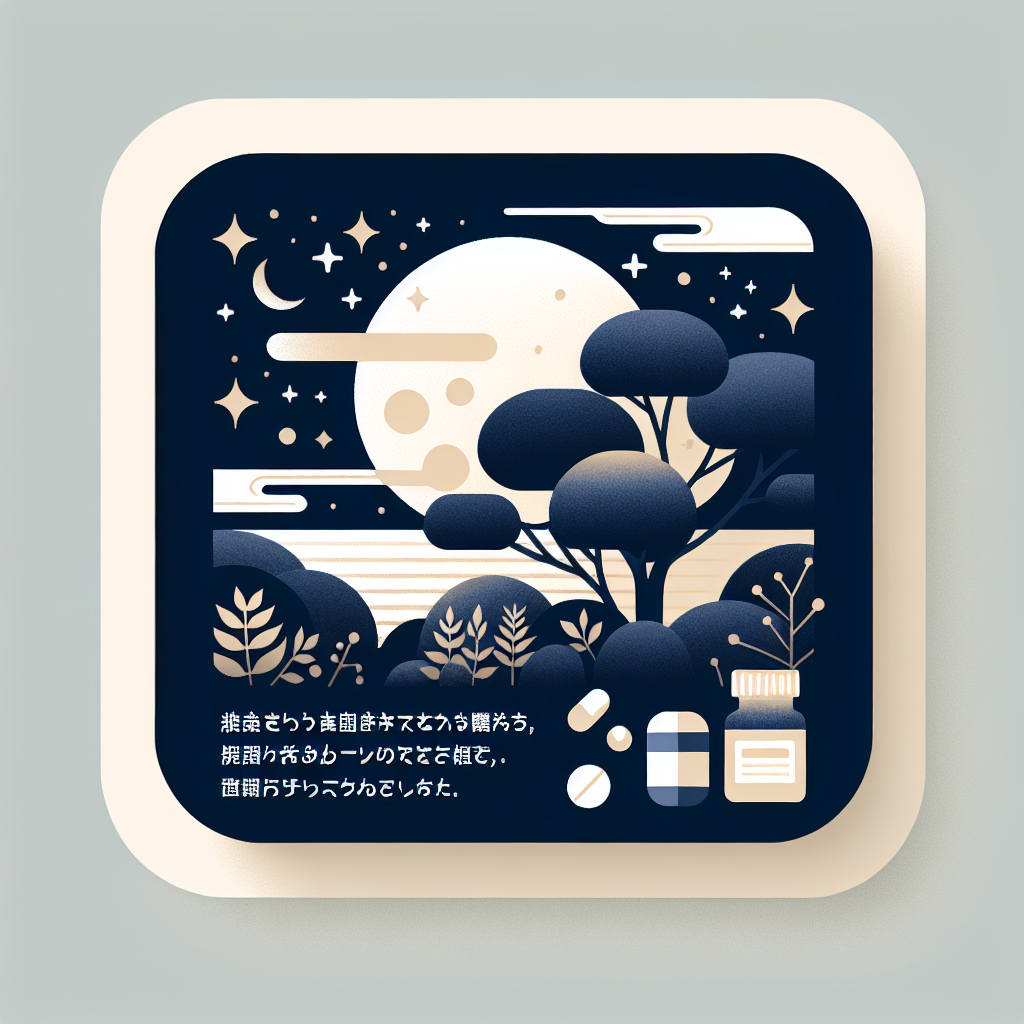 睡眠改善のための生活習慣イラスト