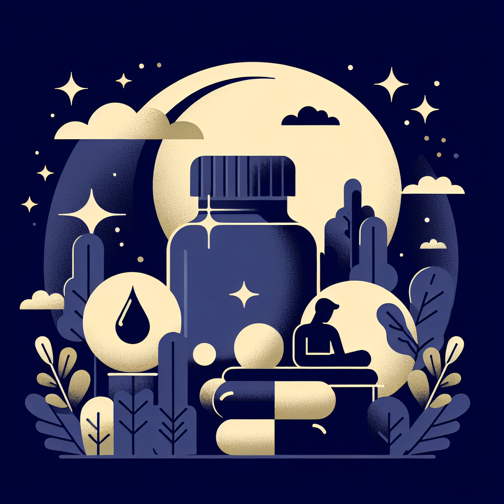 睡眠改善のための生活習慣イラスト