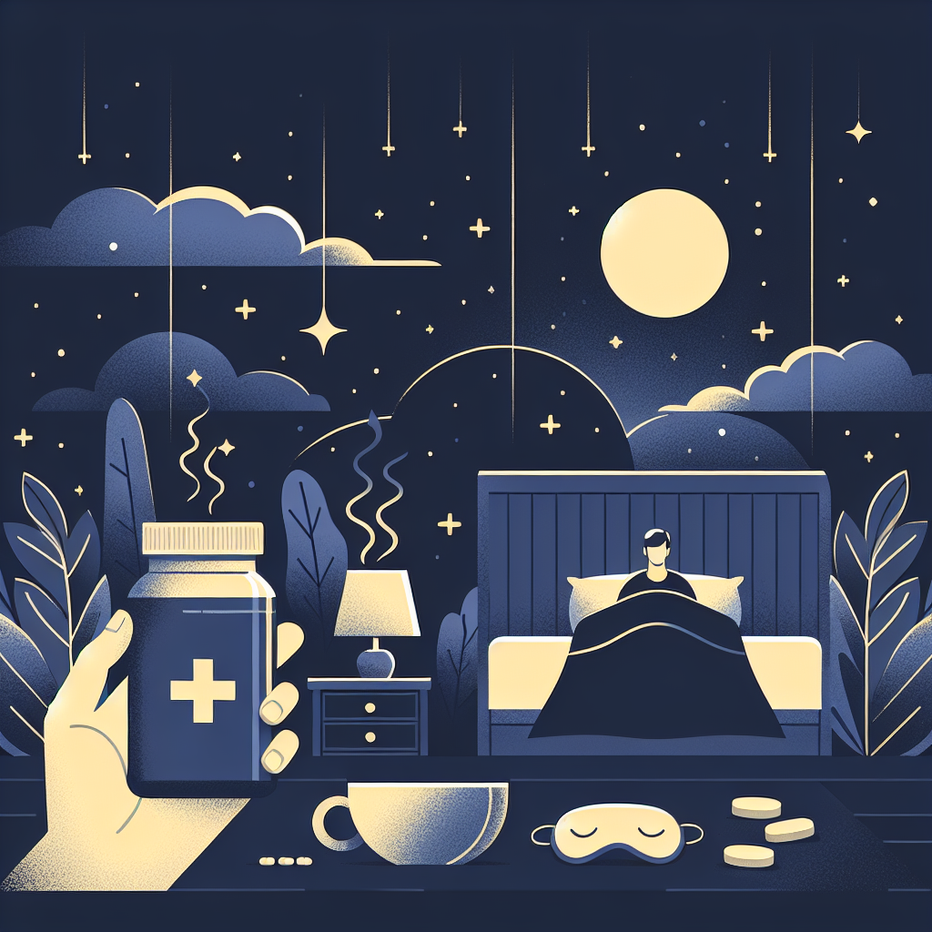 睡眠改善のための生活習慣イラスト