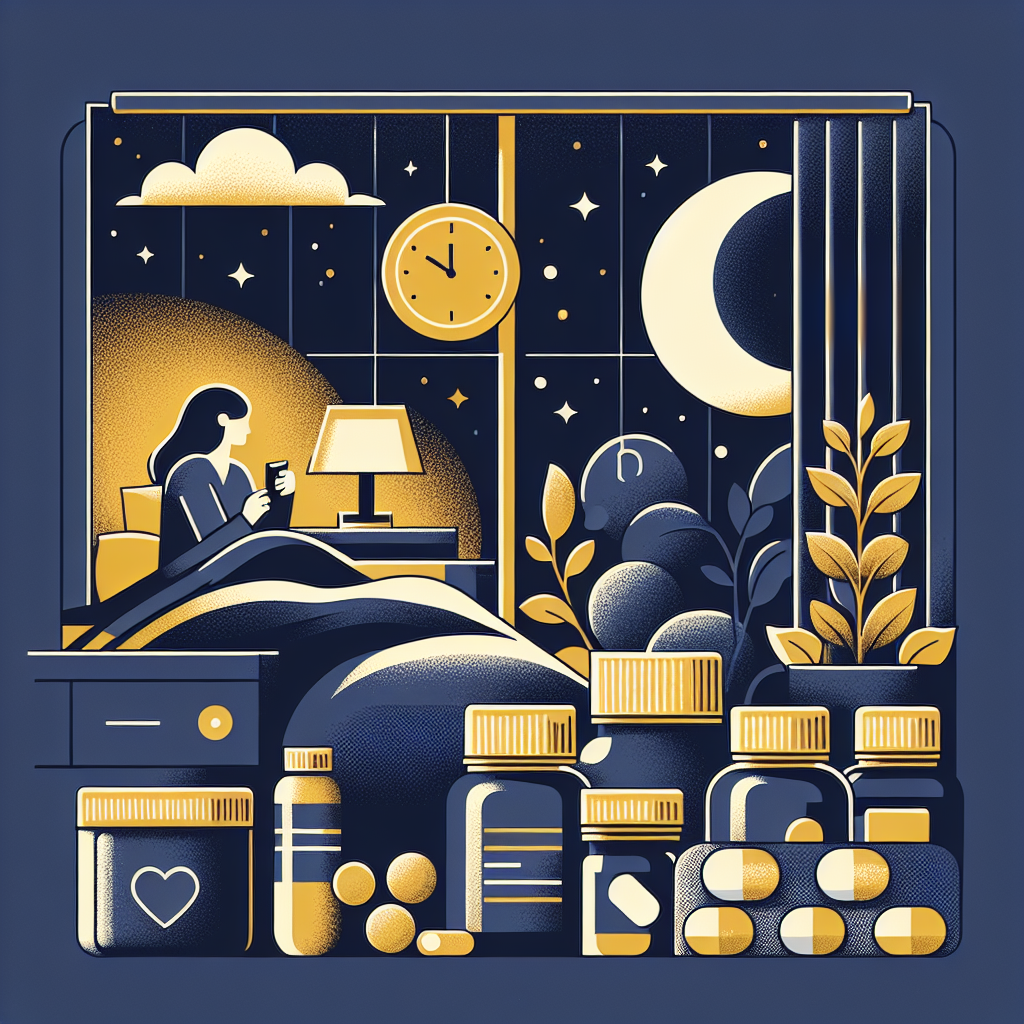 睡眠改善のための生活習慣イラスト
