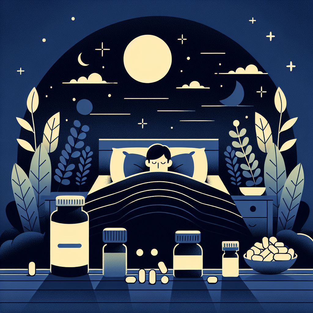 睡眠改善のための生活習慣イラスト