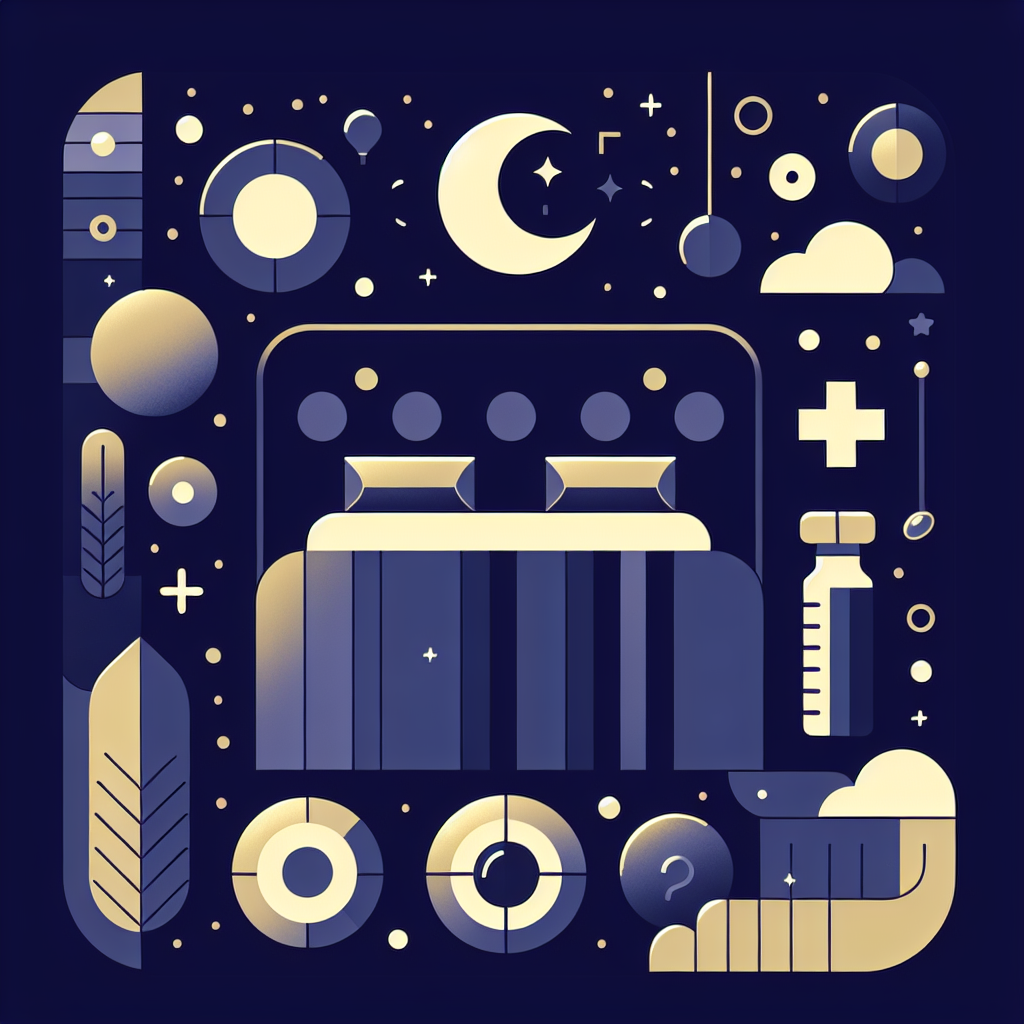 睡眠改善のための生活習慣イラスト