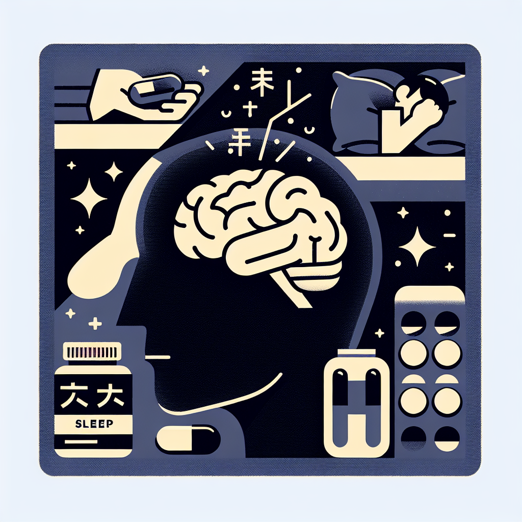 眠れない 横になるだけと睡眠栄養の関係を示すイラスト