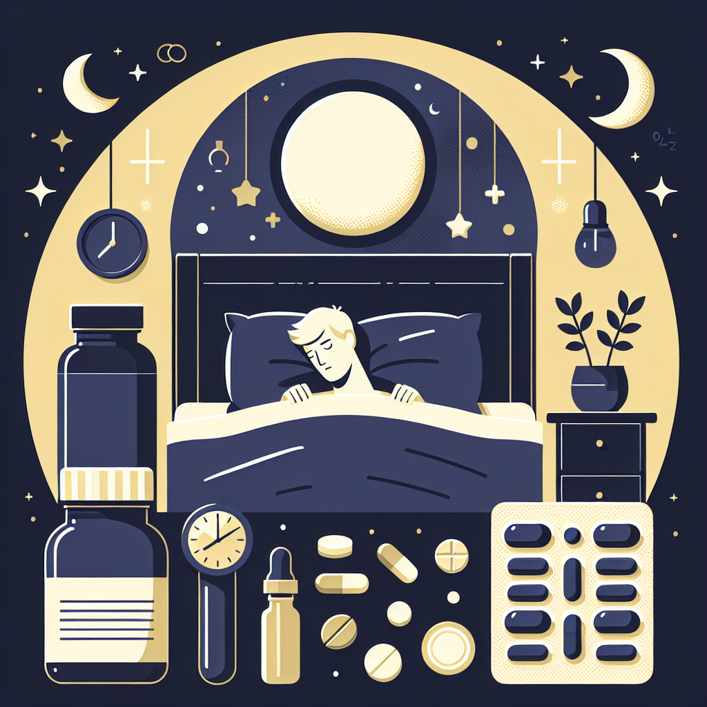 睡眠改善のための生活習慣イラスト