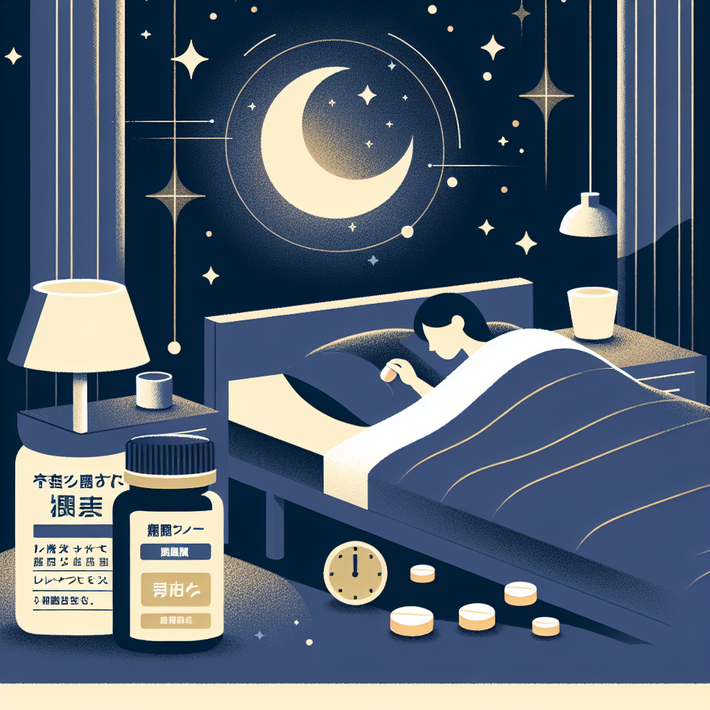 睡眠改善のための生活習慣イラスト