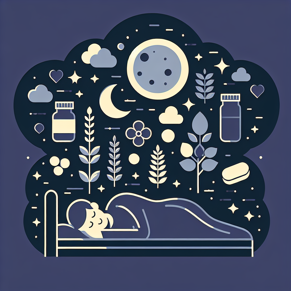 睡眠改善のための生活習慣イラスト