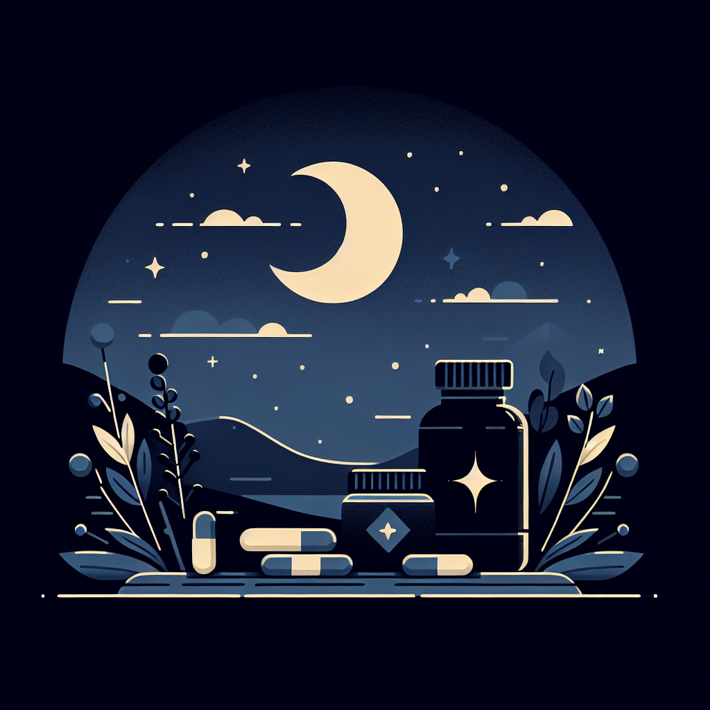 睡眠改善のための生活習慣イラスト