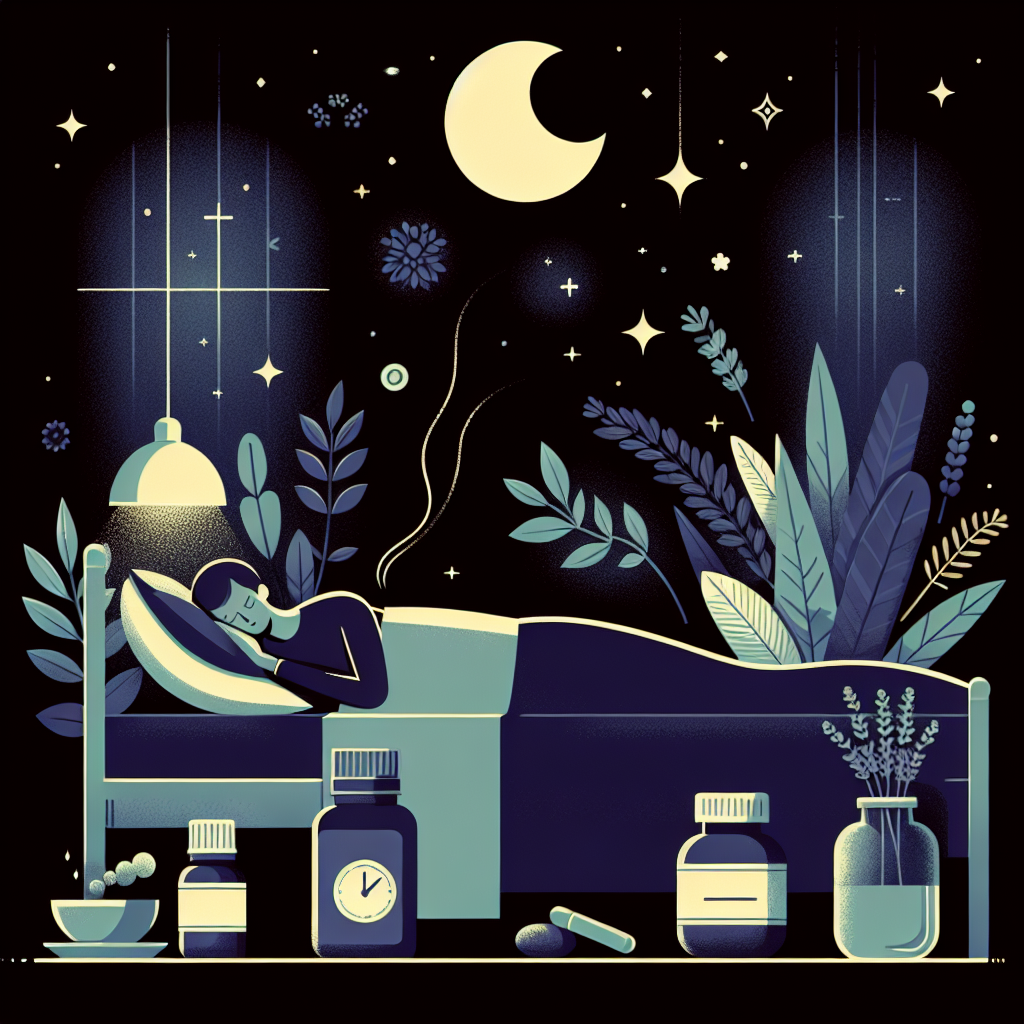 睡眠改善のための生活習慣イラスト