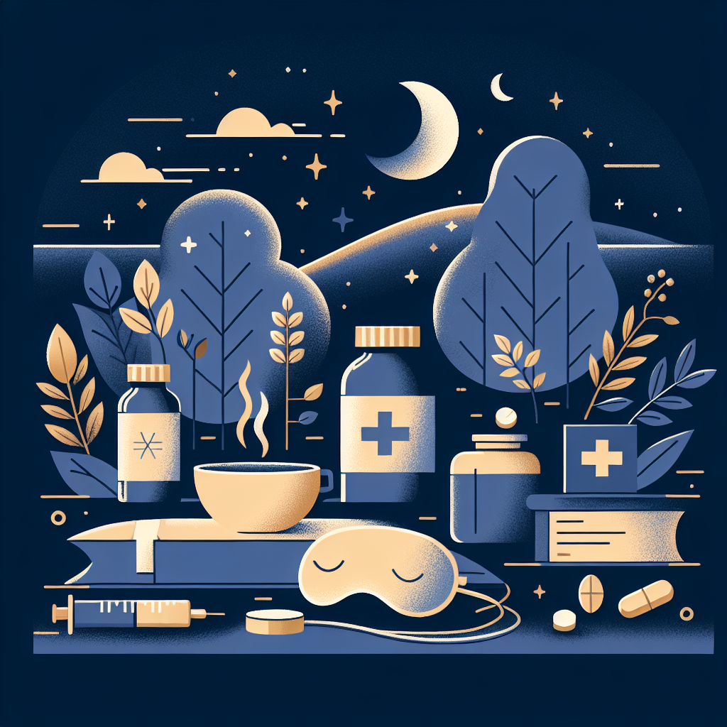 睡眠改善のための生活習慣イラスト