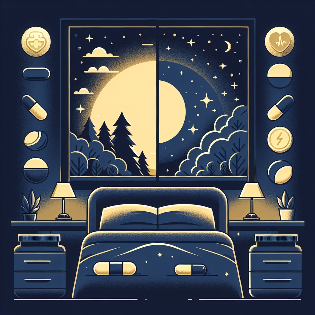 睡眠改善のための生活習慣イラスト